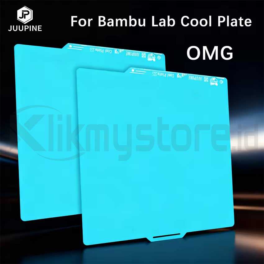 Juupine OMG Glacier Cool Plate For Bambu Lab A1 Build Plate Bed Cold