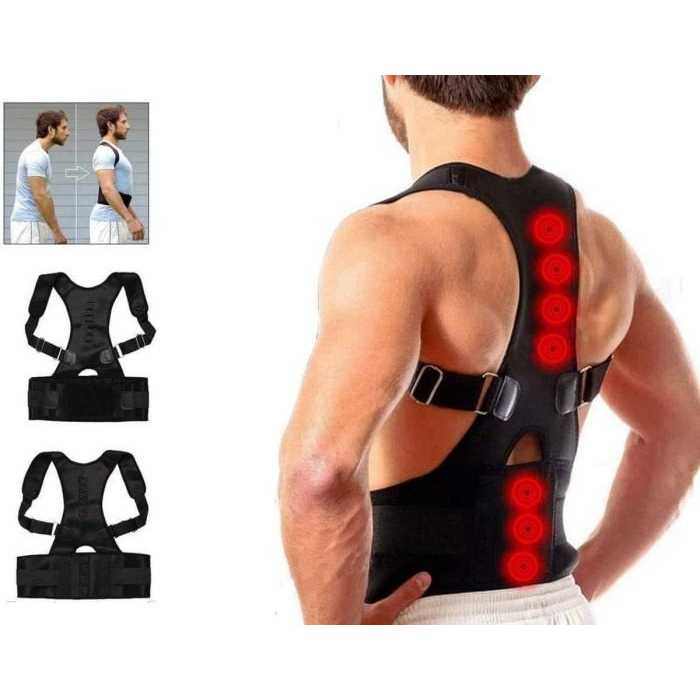 Penyangga Punggung Shoulder Back Support Belt Posture Corrector Korset